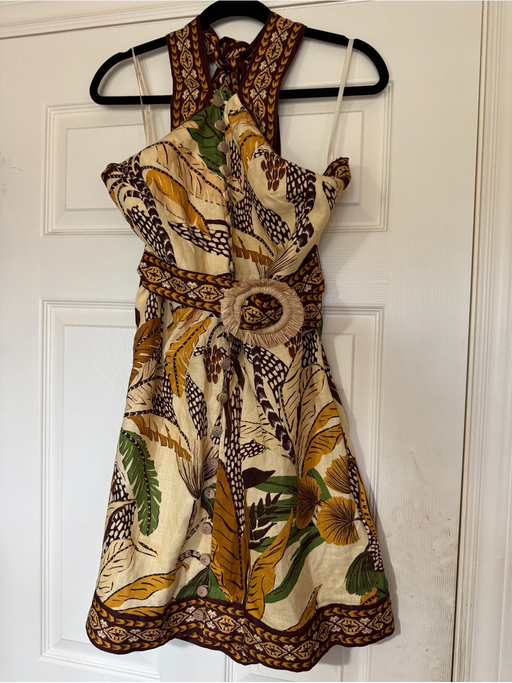 FARM RIO
Foliage Sketch linen minidress NWT - Picture 7 of 11